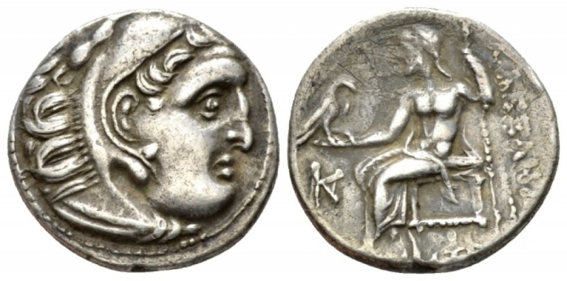Kingdom of Macedon, Alexander III, 336 – 323 and posthumous issue Colophon Drach...