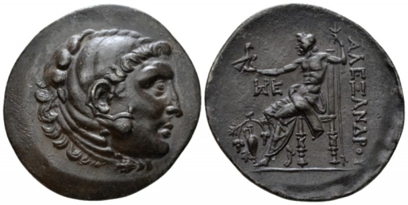 Kingdom of Macedon, Alexander III, 336 – 323 and posthumous issue Temnos Tetradr...