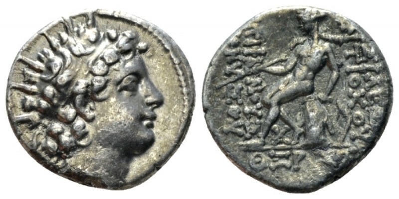 The Seleucid Kings, Antiochus VI Dionysus, 144-142 BC Antioch Drachm circa 144-1...