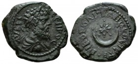 Moesia, Nicopolis ad Istrum Septimius Severus, 193-211 Bronze circa 193-211, Æ 20mm., 3.65g. Moesia, Septimius Severus, 193-211 Bronze 193-211, Æ 20mm...