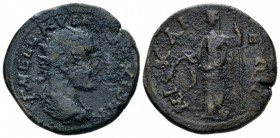 Bithynia, Nicaea Herennius Etruscus, 251 Bronze circa 251, Æ 25.5mm., 7.70g. Radiate, draped and cuirassed bust r. Rev. Demeter standing l., holding c...