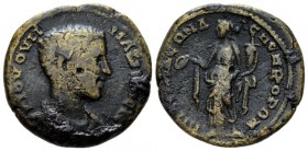 Bithynia, Nicomedia Maximus Caesar, 235-238 Bronze circa 235-238, Æ 24mm., 8.35g. Bare-headed, draped and cuirassed bust r. Rev. Concordia standing l....