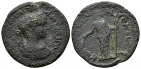 Lydia, Uncertain Severus Alexander, 222-235 Bronze 222-235, Æ 28mm., 11.45g. Laureate, draped and cuirassed bust r. Rev. Demeter standing facing holdi...