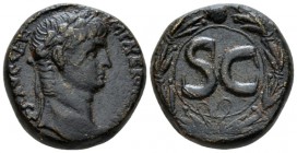 Seleucis ad Pieria, Antioch Nero, 54-68 Bronze circa 65-66, Æ 23.5mm., 15.74g. IM NER CLAV CAESAR Laureate head r. Rev. SC within wreath. RPC 4297.
...