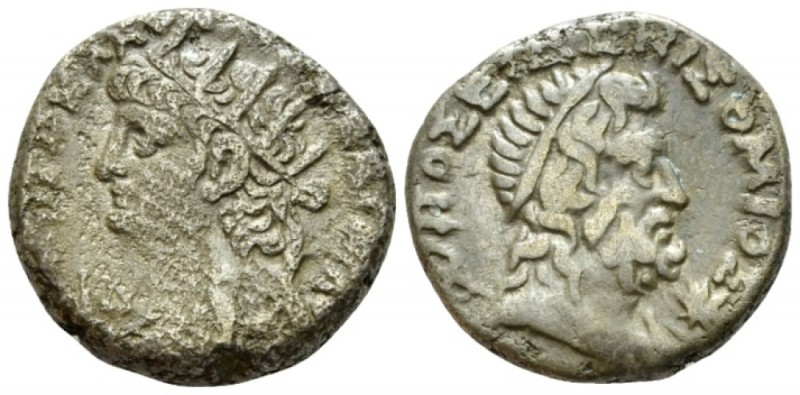 Egypt, Alexandria Nero, 54-68 Tetradrachm circa 67/68 (year 14), billon 23.5mm.,...