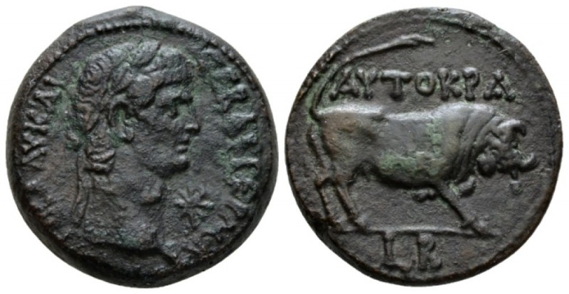 Egypt, Alexandria. Dattari. Claudius, 41-54 Diobol circa 41-42 (year 2), Æ 24.5m...