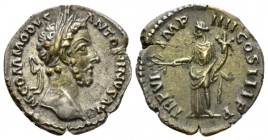 Commodus, 177-192 Denarius 180-181, AR 17mm., 2.67g. Laureate head r. Rev. Pax standing l., holding branch and cornucopia. C 806. RIC 17.

Old cabin...