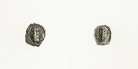 Monete della Magna Grecia - Lucania - Magna Graecia coins 
Metapontion - Obolo databile al periodo 530-490 a.C. - gr. 0,45 - Rara e di buona qualità ...