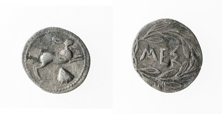 Monete della Magna Grecia - Sicilia - Magna Graecia coins 
Messana - Litra data...