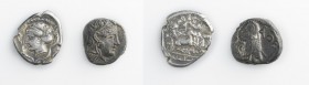 Monete Greche - Attica - Greek coins 
Atene - Tetradramma databile al periodo 393-300 a.C. - gr. 17,39 - Proveniente dall’asta Italphil, Roma 12 dice...