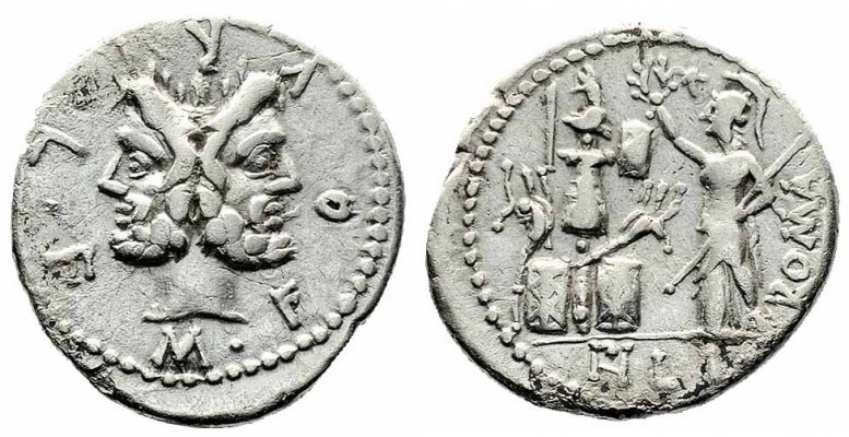Monete Romane Repubblicane - Roman republican coins 
Denaro al nome M.FOVRI L.F...