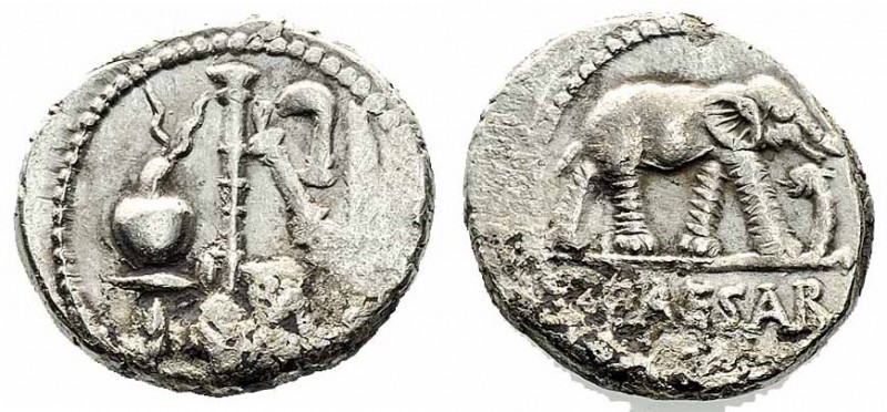 Monete Romane Pre-Imperiali - Pre-imperial Roman coins 
Denaro anonimo databile...