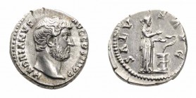 Monete Romane Imperiali - Adriano - Imperial Roman coins 
Denaro databile al periodo 134-138 d.C. - Zecca: Roma - gr. 3,58 - Di qualtà molto buona (C...