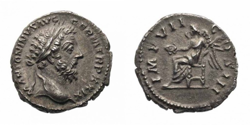 Monete Romane Imperiali - Marco Aurelio - Imperial Roman coins 
Denaro databile...