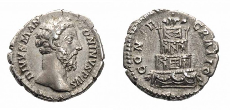 Monete Romane Imperiali - Marco Aurelio - Imperial Roman coins 
Denaro postumo ...