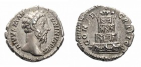 Monete Romane Imperiali - Marco Aurelio - Imperial Roman coins 
Denaro postumo di consacrazione databile al 180 d.C., sotto il regno di Commodo - Zec...