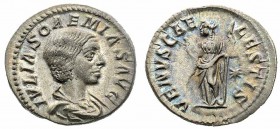 Monete Romane Imperiali - Eliogabalo - Imperial Roman coins 
Denaro al nome e con l’effigie di Giulia Soemia, moglie dell’Imperatore - Zecca: Roma - ...