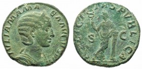 Monete Romane Imperiali - Alessadnro severo - Imperial Roman coins 
Sesterzio al nome e con l’effigie di Giulia Mamea, madre dell’Imperatore - Zecca:...