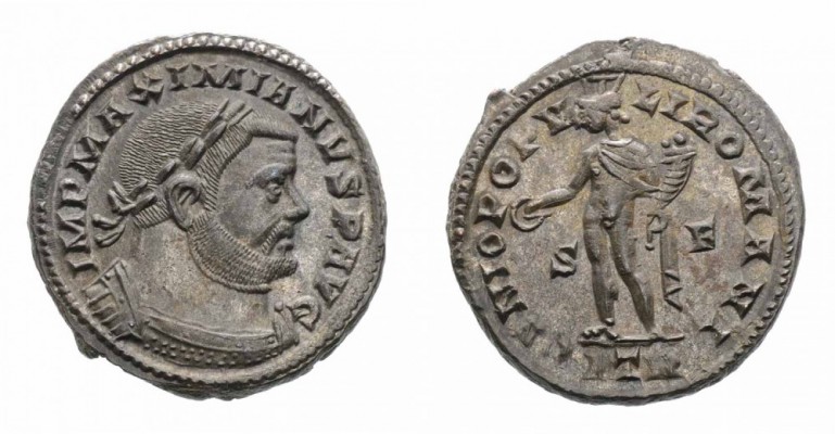 Monete Romane Imperiali - Massimiano Ercole - Imperial Roman coins 
Follis data...