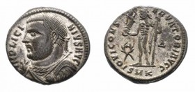 Monete Romane Imperiali - Licinio I - Imperial Roman coins 
Follis databile al periodo 317-320 d.C. - Zecca: Cyzicus - gr. 3,29 - Di qualità molto bu...