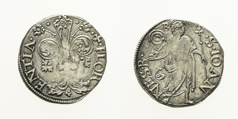 Monete Medioevali - Firenze - Medieval coins 
Grosso da Soldi sette o grossone ...