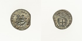 Monete di Zecche Italiane - Repubblica di Genova - Coins from Italian mints 
Governo dei Dogi Biennali (1528-1797) - 8 Denari 1793 - gr. 0,99 - Lieve...