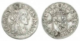 Monete di Zecche Italiane - Fosdinovo - Coins from Italian mints 
Maria Maddalena Centurioni Malaspina (1666-1671) - Luigino 1668 - Zecca: Fosdinovo ...