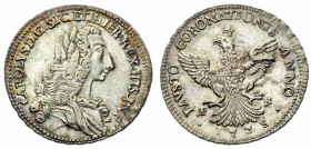 Monete di Zecche Italiane - Regno di Napoli - Coins from Italian mints 
Carlo III di Borbone (1734-1759) - 4 Tarì 1735 - Zecca: Napoli - gr. 8,93 (Sp...