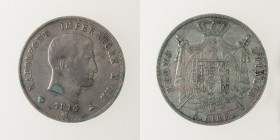 Monete Antichi Stati Italiani - Periodo Napoleonico - Old Italian state coins 
Napoleone I Re d’Italia (1805-1814) - 5 Lire 1814 - Zecca: Milano - Le...