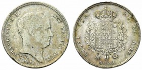 Monete Antichi Stati Italiani - Regno delle Due Sicilie - Old Italian state coins 
Francesco I di Borbone (1825-1830) - Piastra da 120 Grana 1825 - Z...