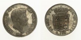 Monete Antichi Stati Italiani - Regno delle Due Sicilie - Old Italian state coins 
Ferdinando II di Borbone (1830-1859) - Piastra da 120 Grana 1846 -...