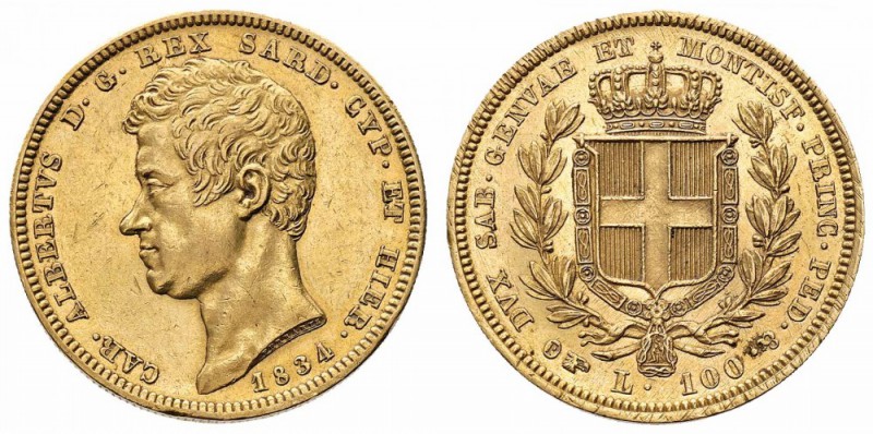 Monete Regno di Sardegna - Carlo Alberto - Kingdom of Sardinia coins 
100 Lire ...