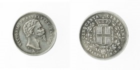 Monete Regno di Sardegna - Vittorio Emanuele II - Kingdom of Sardinia coins 
Governo provvisorio della Toscana - 50 Centesimi 1860 “baffo a putna” - ...