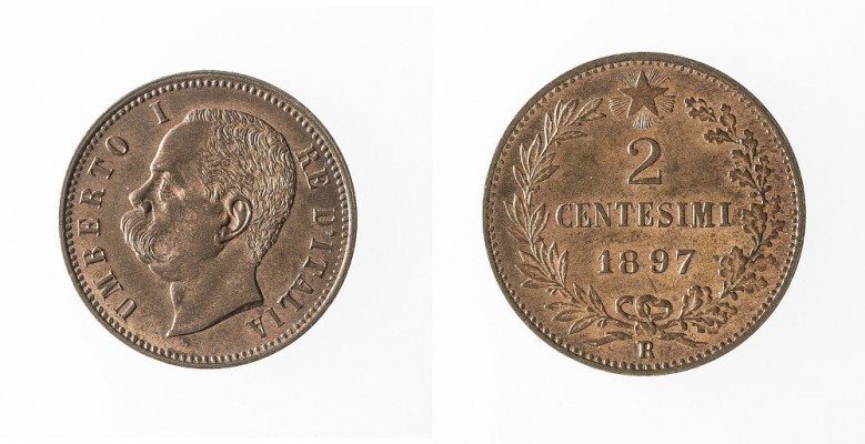 Monete Regno d’Italia - Umberto I - Kingdom of Italy coins 
1 Centesimo 1897 - ...