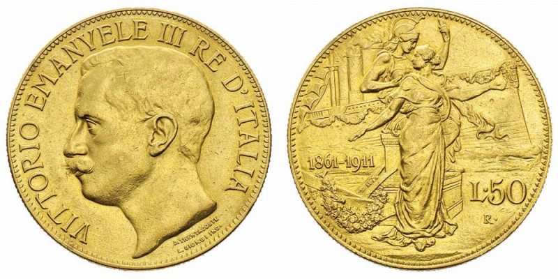 Monete Regno d’Italia - Vittorio Emanuele III - Kingdom of Italy coins 
50 Lire...