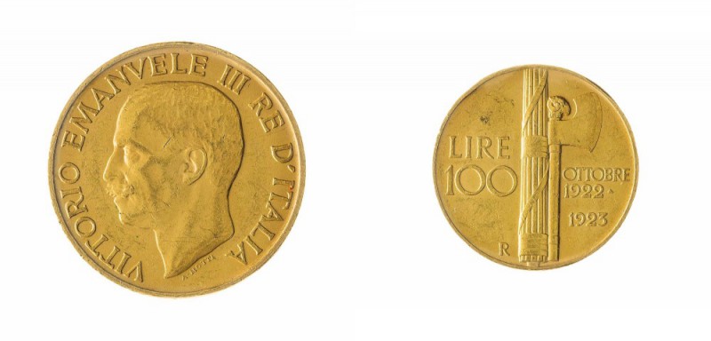 Monete Regno d’Italia - Vittorio Emanuele III - Kingdom of Italy coins 
100 Lir...