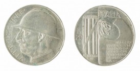 Monete Regno d’Italia - Vittorio Emanuele III - Kingdom of Italy coins 
20 Lire Elmetto 1928 - Zecca: Roma (Bol. n. R69) (Gig. n. 44) (Mont. n. 76) (...
