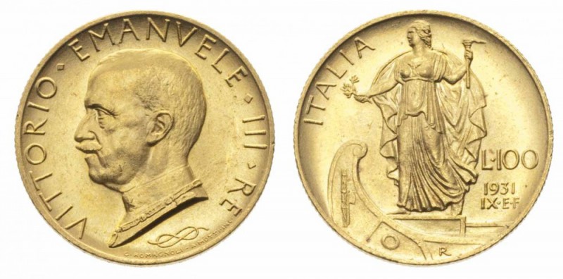 Monete Regno d’Italia - Vittorio Emanuele III - Kingdom of Italy coins 
100 Lir...