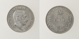 Monete Regno d’Italia - Vittorio Emanuele III - Kingdom of Italy coins 
Colonie - SOmalia - 1 Rupia 1912 - Zecca: Roma - Di qualità molto buona (Gig....
