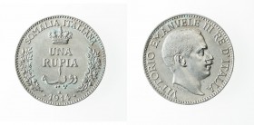 Monete Regno d’Italia - Vittorio Emanuele III - Kingdom of Italy coins 
Colonie - Somalia - 1 Rupia 1914 - Zecca: Roma - Di qualità molto buona (Gig....