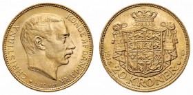 Monete Europa - Denmark - Europe coins 
Christian X (1912-19147) - 20 Kroner 1873 - Zecca: Copenhagen (Friedb. n. 295) - Oro