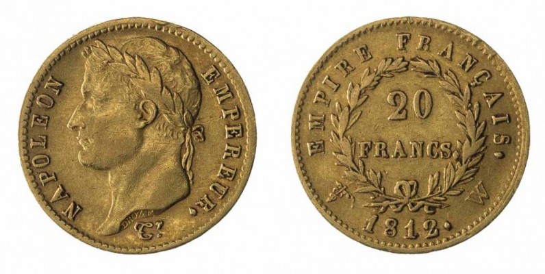 Monete Europa - France - Europe coins 
Napoleone I Imperatore (1804-1815) - 20 ...