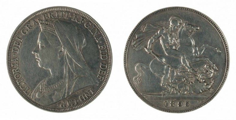 Monete Europa - Great Britain - Europe coins 
Vittoria (1837-1901) - Crown 1895...