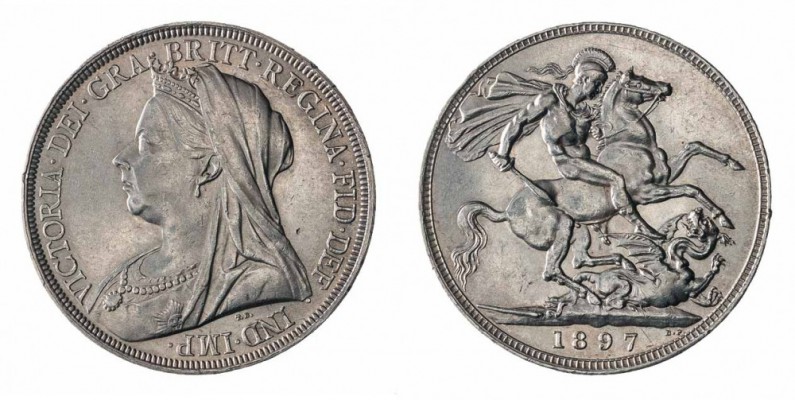 Monete Europa - Great Britain - Europe coins 
Vittoria (1837-1901) - Crown 1897...