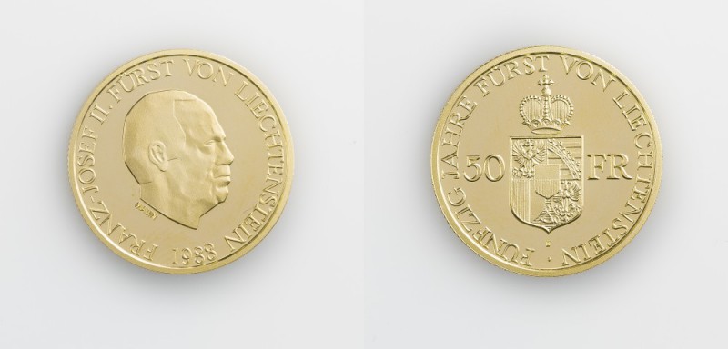 Monete Europa - Liechtenstein - Europe coins 
Francesco Giuseppe II (1938-1989)...
