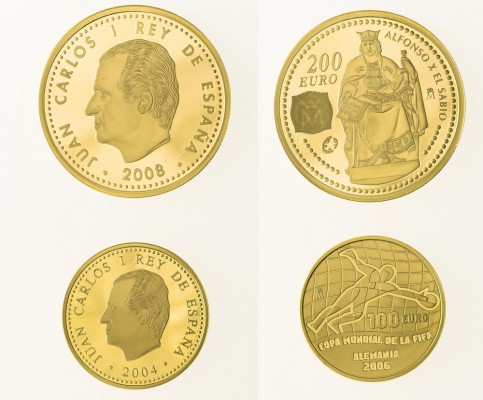 Monete Europa - Spain - Europe coins 
Juan Carlos I (dal 1975) - 100 Euro 2004 ...