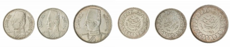 Monete Oltremare - Egypt - Overseas coins 
Insieme comprendente un esemplare da...