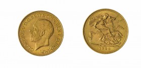 Monete Oltremare - South Africa - Overseas coins 
Giorgio V (1910-1936) - Pound 1929 - Zecca: Pretoria (Friedb. n. 5) - Oro