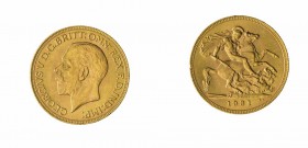 Monete Oltremare - South Africa - Overseas coins 
Giorgio V (1910-1936) - Pound 1931 - Zecca: Pretoria (Friedb. n. 5) - Oro