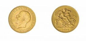 Monete Oltremare - South Africa - Overseas coins 
Giorgio V (1910-1936) - Pound 1932 - Zecca: Pretoria (Friedb. n. 5) - Oro